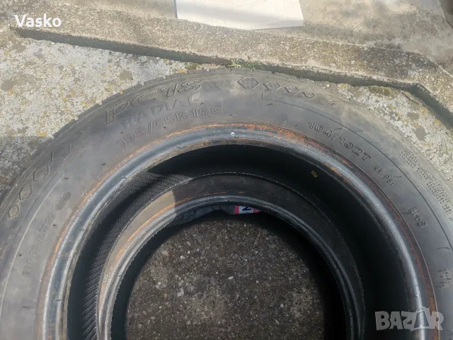Гуми за малък БУС 195/65 R16C, снимка 6 - Гуми и джанти - 55586965