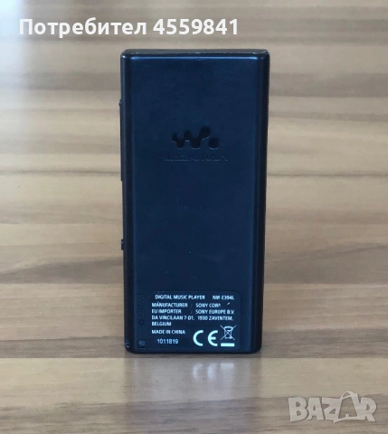 Sony MP3 Плейър NW394-L Работещ Черен , снимка 6 - MP3 и MP4 плеъри - 54873574