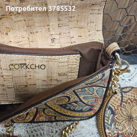 Коркова чантичка от Португалия , снимка 3 - Чанти - 55019367