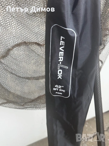 Fox Levr Lock landing net 42, 2 части, снимка 4 - Екипировка - 54057611