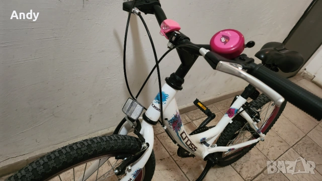 Детски велосипед Cross Alissa 20" Перфектен! , снимка 3 - Велосипеди - 54126654