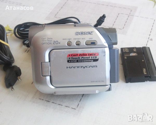 SonyDCR-HC17E мини DV камера, снимка 6 - Камери - 54325995