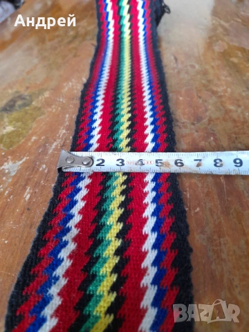 Колан за народна носия,тъканица #35, снимка 4 - Антикварни и старинни предмети - 54322564