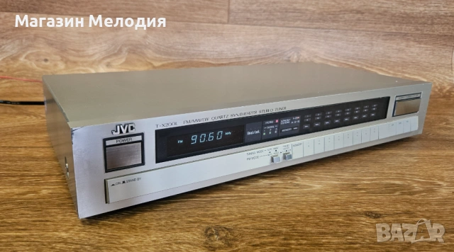 Тунер JVC T-X200L – Надежден дигитален тунер с отлично приемане, снимка 7 - Декове - 54143587