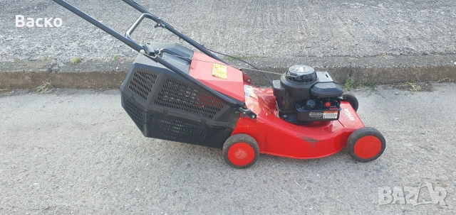 Бензинова косачка с кош Briggs Stratton , снимка 10 - Градинска техника - 55069782