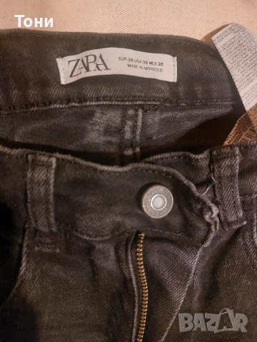 ZARA Дамски Запазени Дънки М,38, снимка 3 - Дънки - 54623532