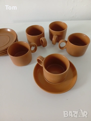 Последни наличности‼️  ‼️ 1 € ‼️за брой - немски порцеланови чаши с чинийка!  Нови! Внос Германия