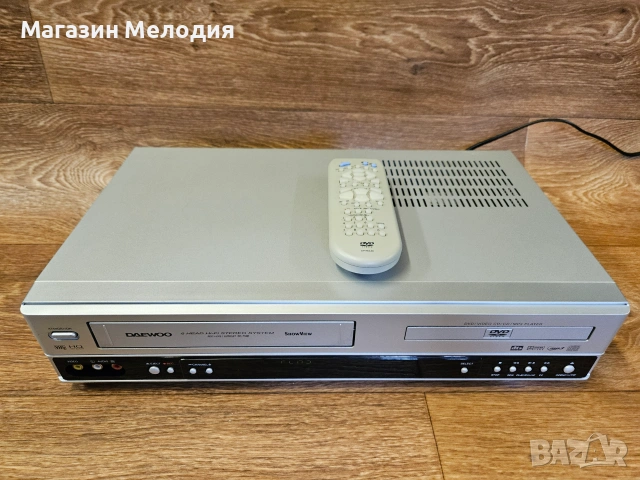 ДВД + Видео Daewoo SD-7500 – Перфектно състояние, Оригинално дистанционно, снимка 4 - Плейъри, домашно кино, прожектори - 55000021