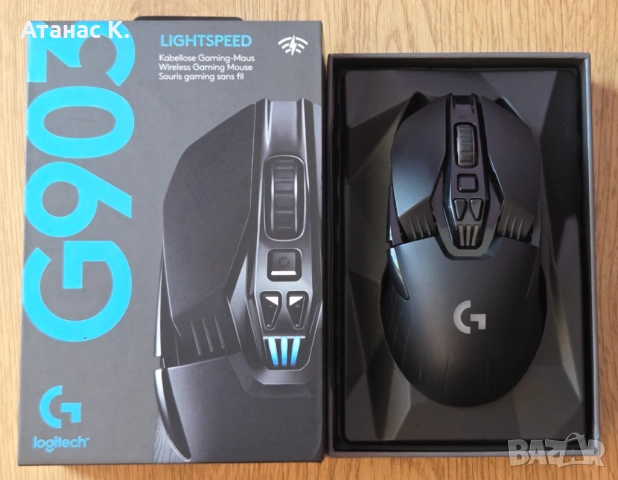 Геймърска Мишка: Logitech G903 Lightspeed - За Части/Ремонт, снимка 2 - Клавиатури и мишки - 54955033