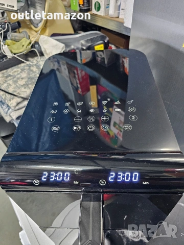 Фритюрник с горещ въздух Citybee 11L XXL, 2 камери, двузонов , снимка 11 - Фритюрници - 54477257