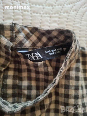 Дънкова пола и топ Zara XS / S, снимка 4 - Поли - 55250169