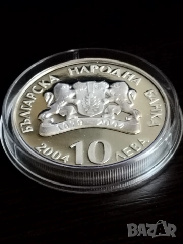 10 лева 2004 Пиефорт , снимка 2 - Нумизматика и бонистика - 54250412