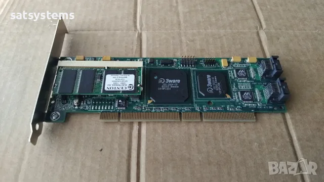  3ware Escalade 9500S-4LP 4-Port SATA PCI-X RAID Controller Card, снимка 8 - Други - 55333104