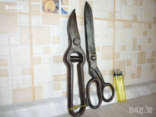 Лозарска#Шивашка Ножици, снимка 12 - Антикварни и старинни предмети - 55610753