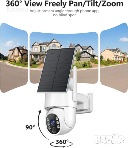 Охранителна камера wi-fi, снимка 4 - IP камери - 55200757