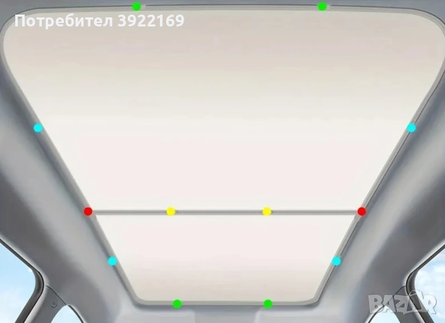 Tesla Model Y Juniper 2025/2026 - сенник за панорамен таван., снимка 3 - Аксесоари и консумативи - 54570594