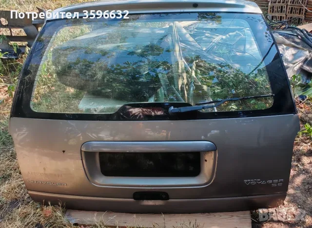 врата на багажника chrysler voyager 3. 1996-2000 година 