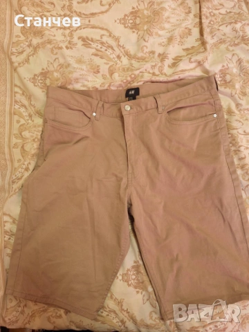 Мъжки къси панталони H&M, размер 36 (EUR/US) – Бежови 