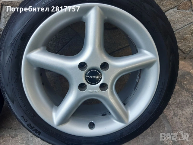 16цола 4х100 алуминиеви джанти , снимка 4 - Гуми и джанти - 55269544