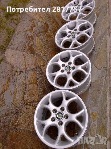 5х100 14цола алуминиеви джанти , снимка 3 - Гуми и джанти - 54018091