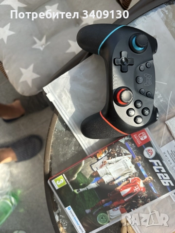 Контролер Джойстик и игра Fifa26 за Nintendo Switch 