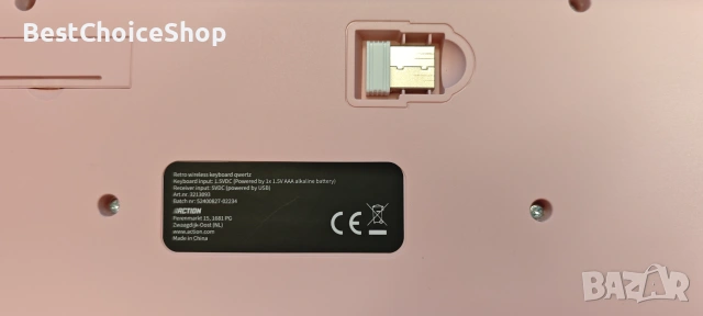безжична клавиатура в ретро стил на пишеща машина, Sologic Retro Wireless Keyboard, снимка 5 - Клавиатури и мишки - 55054876