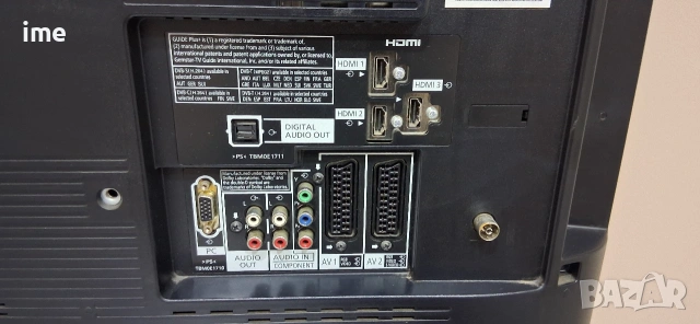 LCD телевизор Panasonic НОМЕР 55. Model TX-L32GS11. 32 инча 81 см. Работещ...., снимка 13 - Телевизори - 54838748