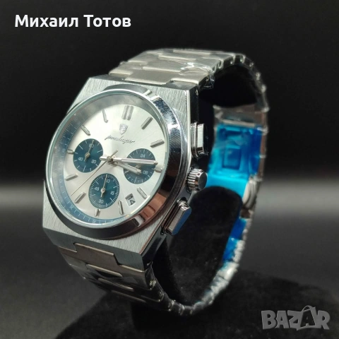 Стилен мъжки часовник, снимка 2 - Мъжки - 54561662