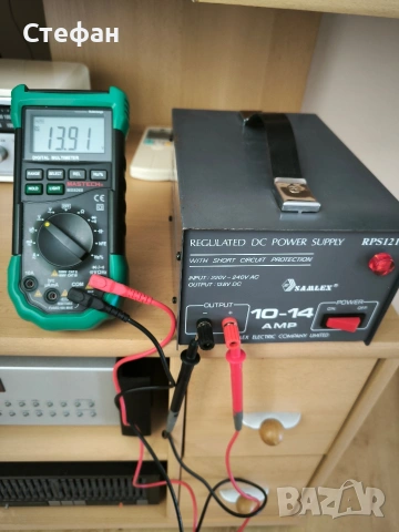 Стабилизиран токоизправител 13.8V, 10/14A, снимка 7 - Друга електроника - 55077602
