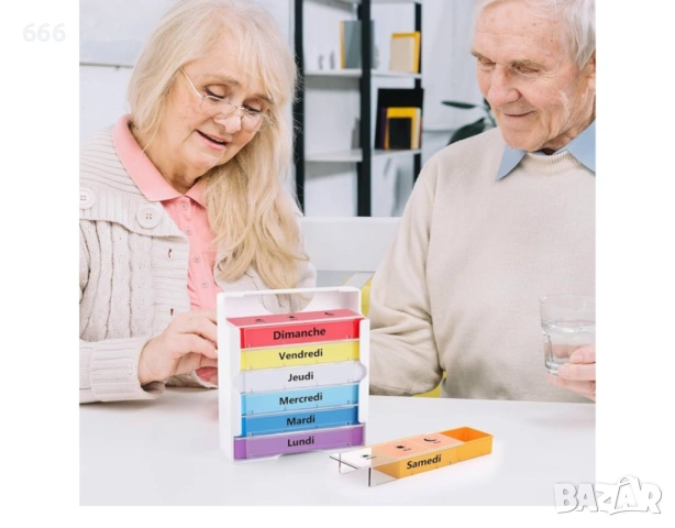 Органайзер за хапчета, снимка 2 - Други стоки за дома - 54142899