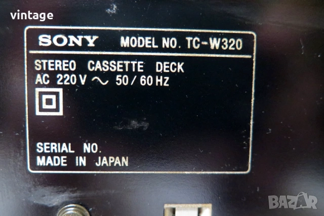 Sony TC - W320, снимка 8 - Декове - 54787534