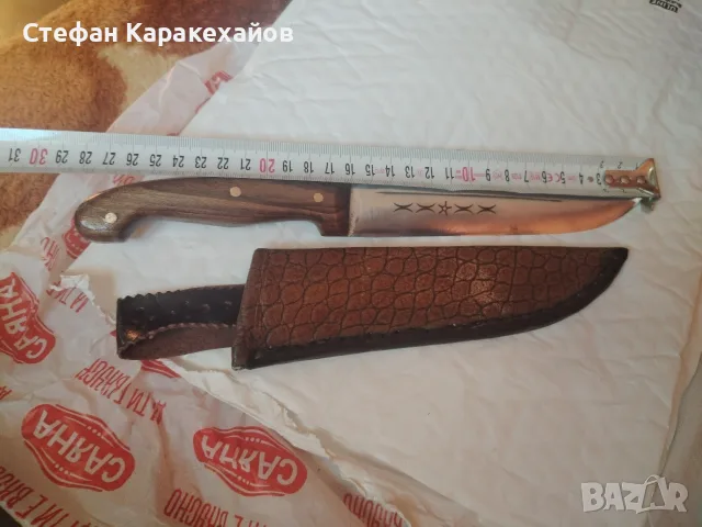 Габровски нож за клане , снимка 4 - Ножове - 55544196