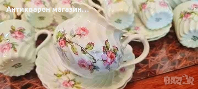 Колекционерски сервиз за кафе , Limoges., снимка 6 - Сервизи - 54553598