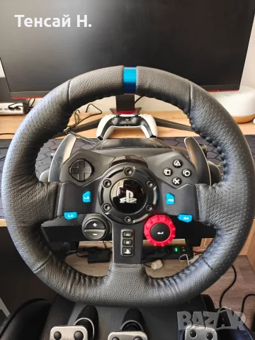 Волан Logitech G29, снимка 5 - Джойстици и геймпадове - 55632610