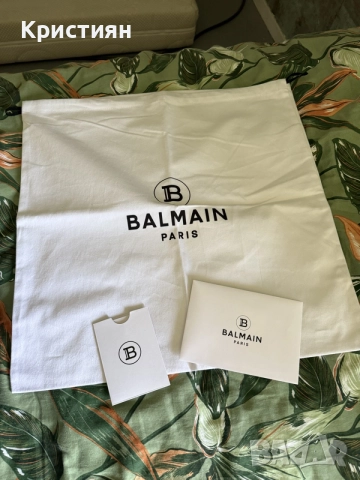Balmain Оригинал! 42 номер!, снимка 6 - Маратонки - 55547013