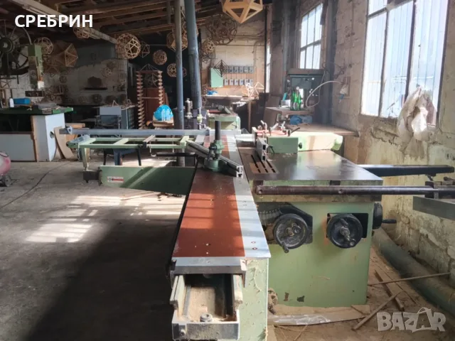 Циркуляр с карета на 3200 мм с+фреза , снимка 2 - Други машини и части - 55368080