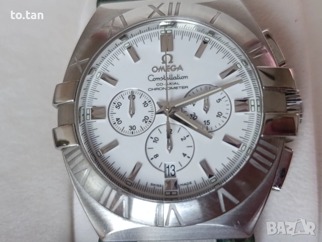 Omega Constellation Double Eagle Chronograph, снимка 5 - Мъжки - 55215865