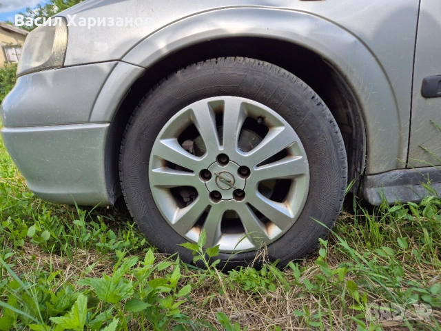 Продавам джанти 16" с летни гуми Kleber Quadraxer – 205/55 R16 (Opel Astra G / Zafira A), снимка 2 - Гуми и джанти - 54945356