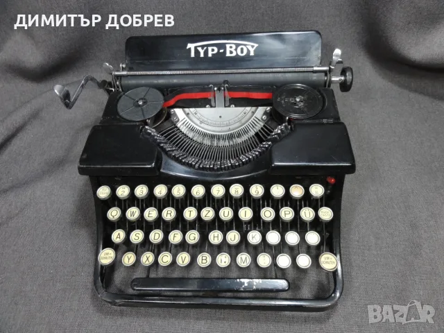 СТАРА РЕТРО ПОРТАТИВНА ПИШЕЩА МАШИНА TYP-BOY QWERTZ