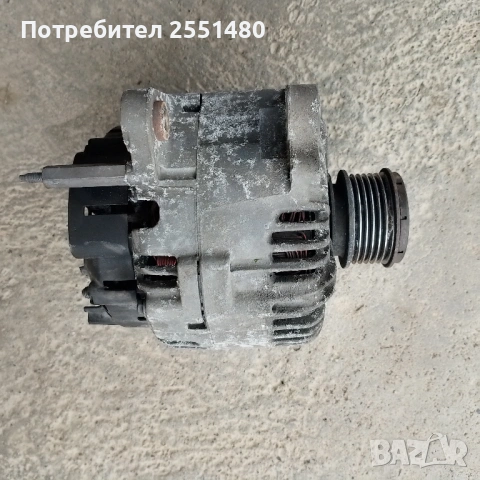 алтернатор Valeo 140A, свален от VW Passat B6 2.0 TDI, снимка 3 - Части - 54660525