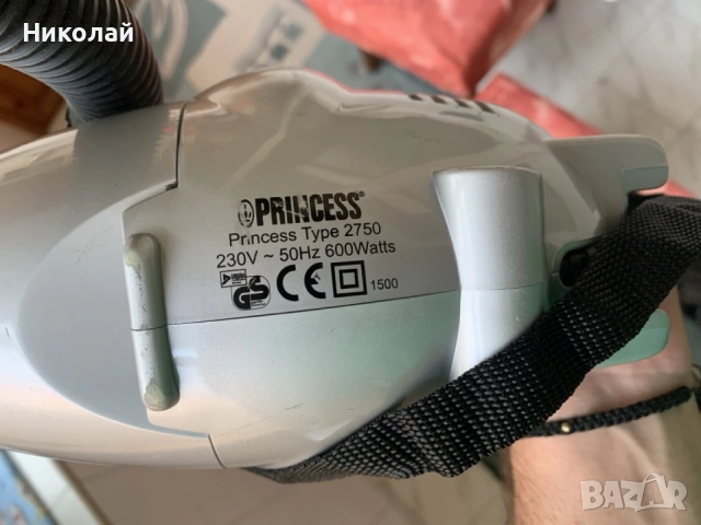 Прахосмукачка Princess, снимка 3 - Прахосмукачки - 55564792