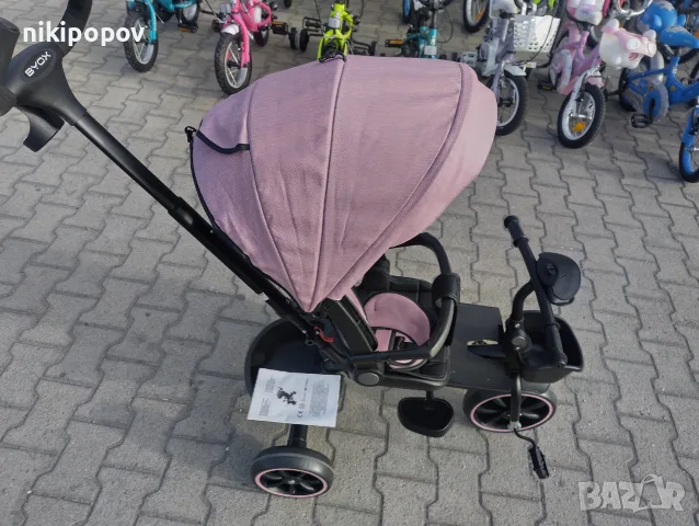 BYOX Детска триколка SUMMER розов, снимка 2 - Детски велосипеди, триколки и коли - 55440407