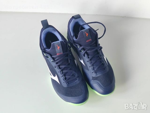 Маратонки за Зала Mizuno Wave Luminous 2 / 43 номер Подходящи за Волейбол, Скуош, Тенис и др., снимка 4 - Спортни обувки - 54884206
