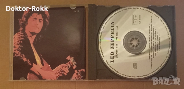 Led Zeppelin - Greatest hits - компакт дидк, снимка 3 - CD дискове - 55065731