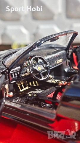 Ferrari F50 BARCHETTA Bburago 1:18, снимка 9 - Колекции - 51893089