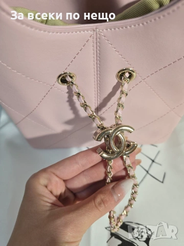 Chanel Basket Bag Дамска Розова Чанта От Телешка Кожа Код Brand Luxury Fashion40, снимка 3 - Чанти - 54961523
