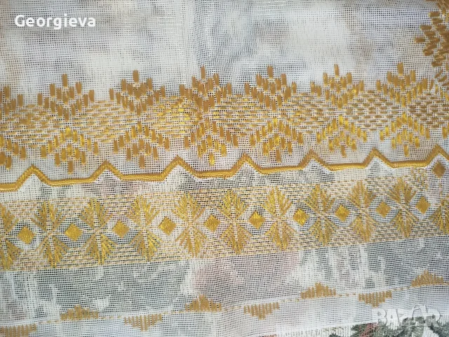 бродирани карета златен конец, , снимка 2 - Декорация за дома - 55562334