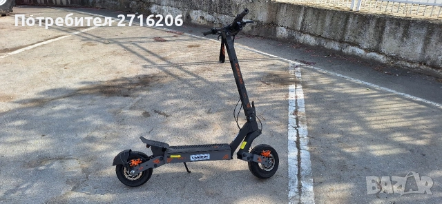 Продавам Електрическа Тротинетка KUKIRIN G4, снимка 2 - Велосипеди - 54609826
