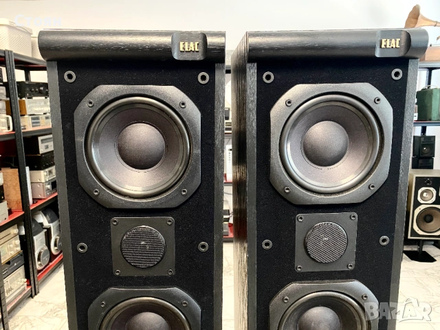 Vintage тонколони Elac, снимка 3 - Тонколони - 54508577
