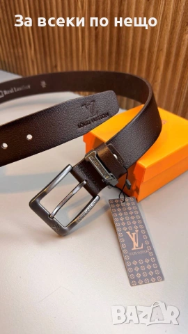 Louis Vuitton Унисекс Колан Естествена Кожа С кутия🎁Дамски Колан🔝Мъжки Колан Код SK1465, снимка 3 - Колани - 54457082